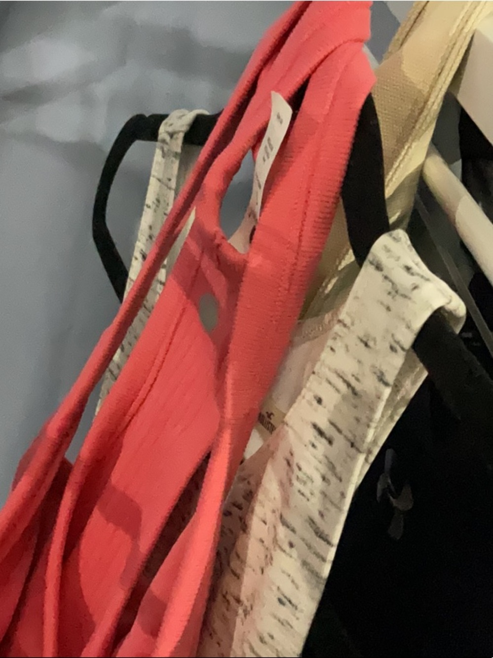 Hollister Dress And Tank Top Coral
